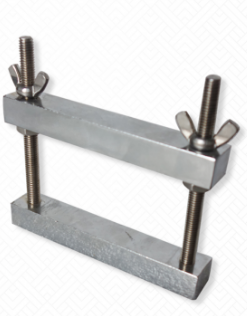 压缩夹具+定位垫块