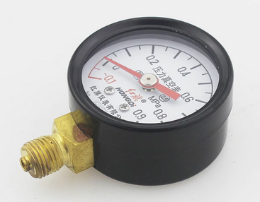 红旗轴向无边压力表Y-40Z轴向