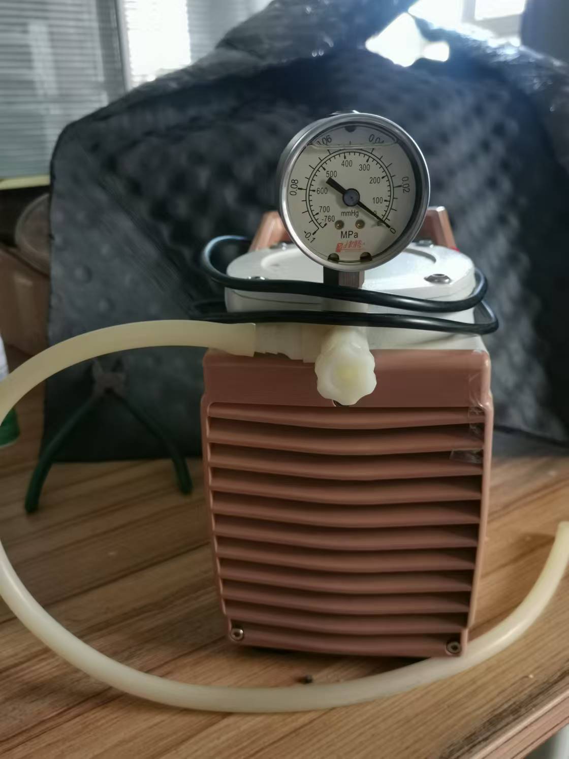 隔膜真空泵加抽滤瓶（二手）