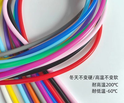 彩色硅胶管