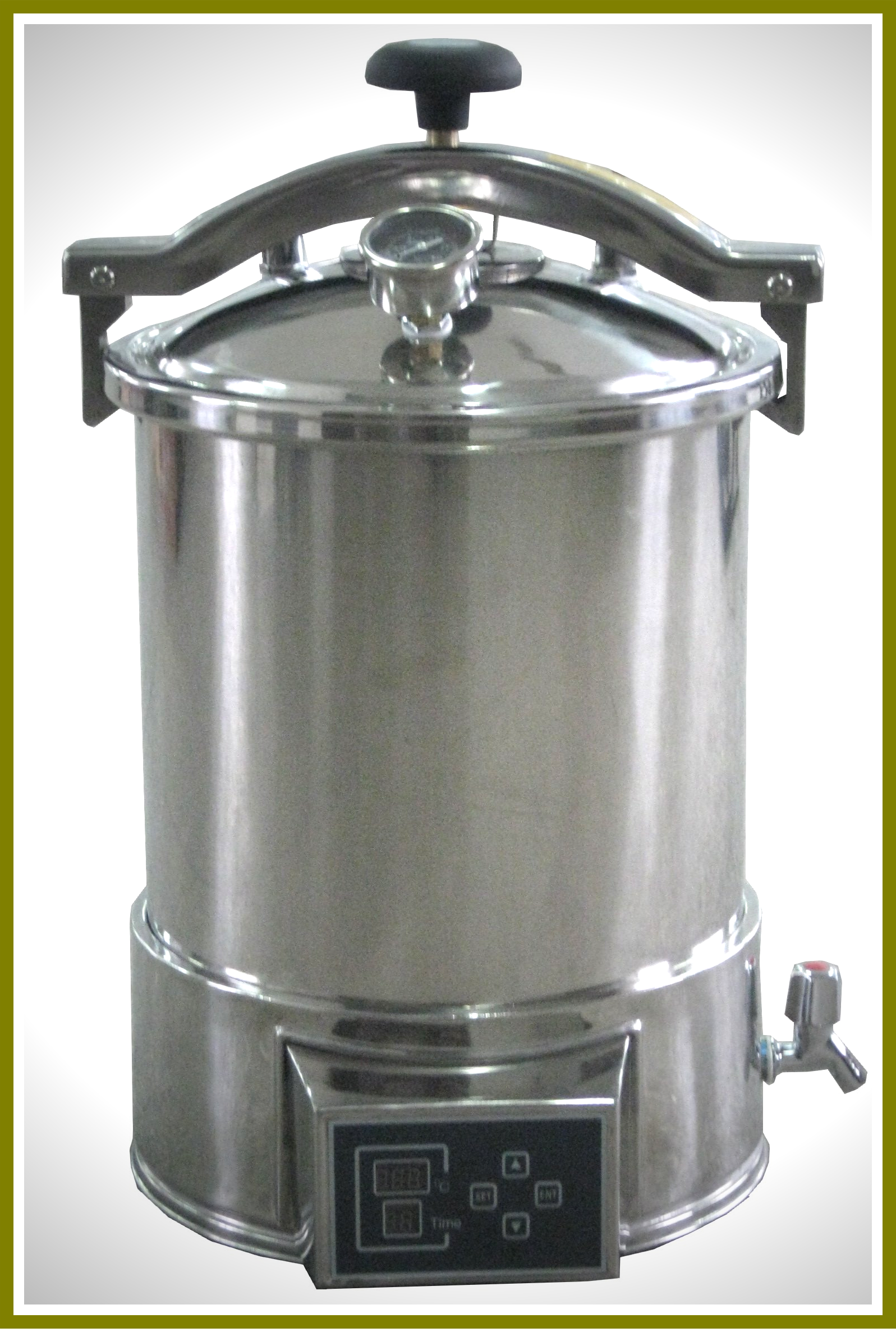 不锈钢手提式蒸汽灭菌器